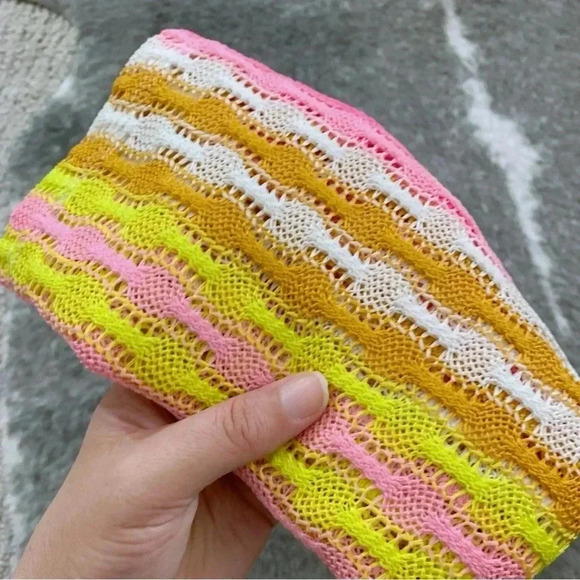 Crochet Knit Crop Tank Top - Picture 8 of 11